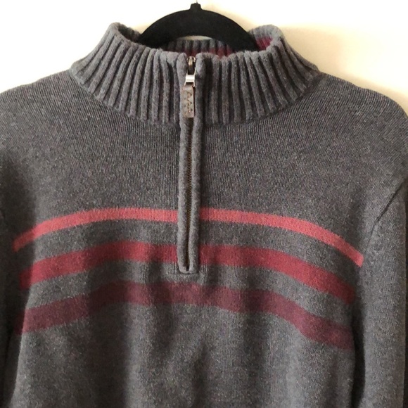 Dark Grey Men’s Sweater - Picture 3 of 5